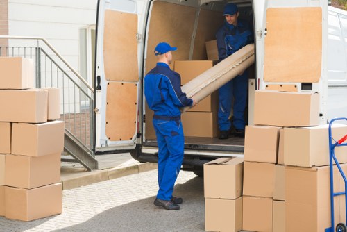 Man and van moving service in Westminster with loading support