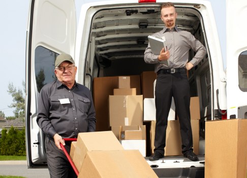 Professional removal team planning a move in Westminster