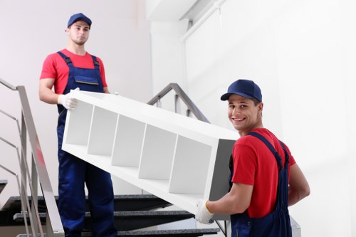 Packing and loading furniture for Westminster home move