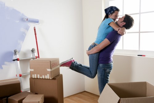 Professional removal company handling household items in Westminster