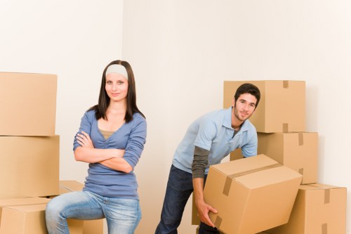 Apartment furniture removals in Westminster with lift access