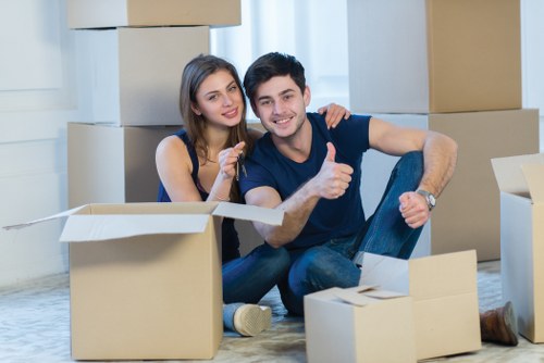 Careful packing and protection for household furniture removals