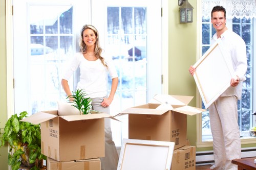 Organised storage space in Westminster for furniture and seasonal items