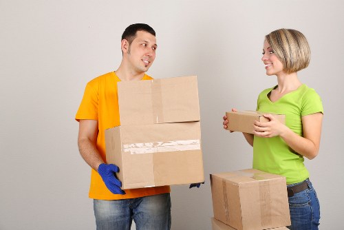Safe transport of office furniture during a Westminster relocation