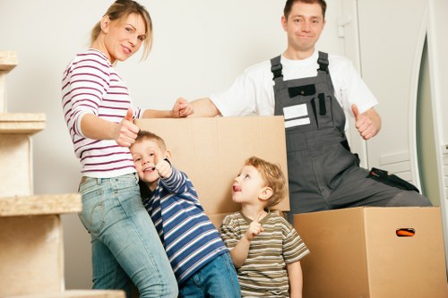 Prepared moving truck for a Westminster relocation